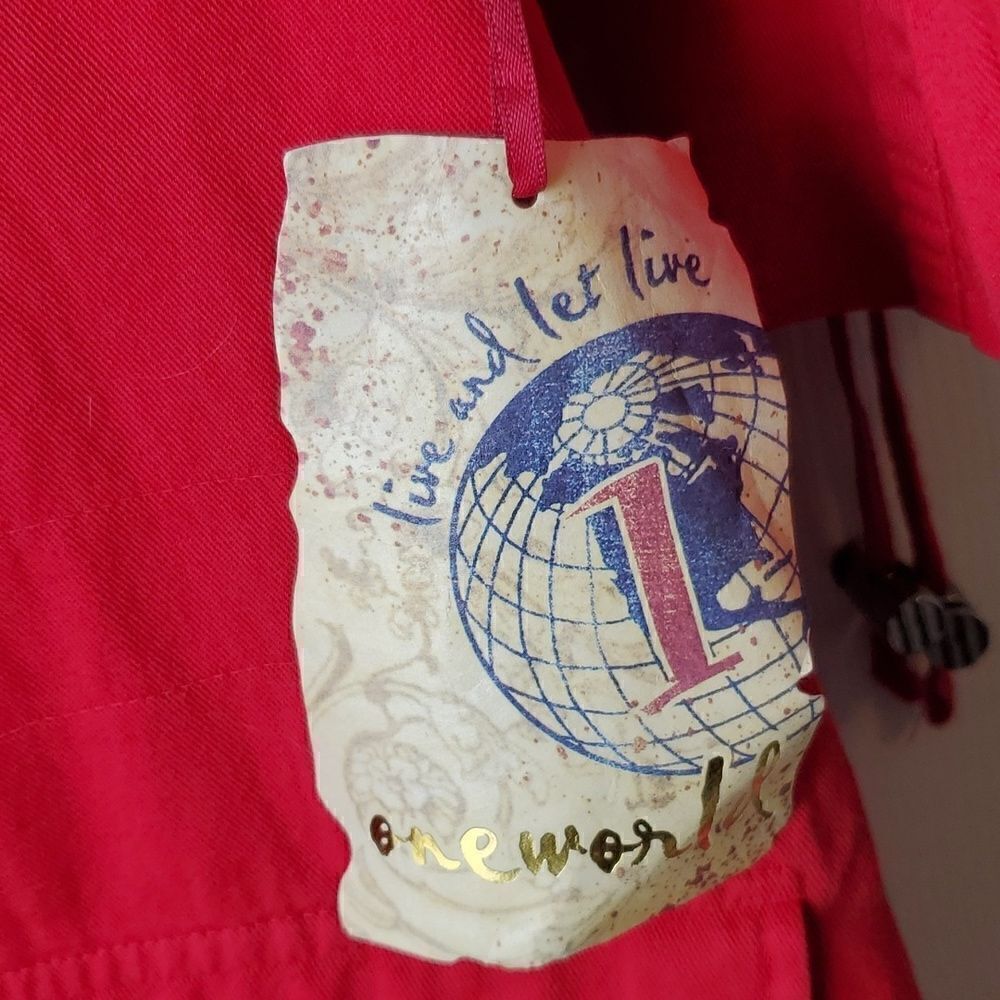 ✨️One World special issue jacket,NWT, ✨️small - Picture 3 of 6